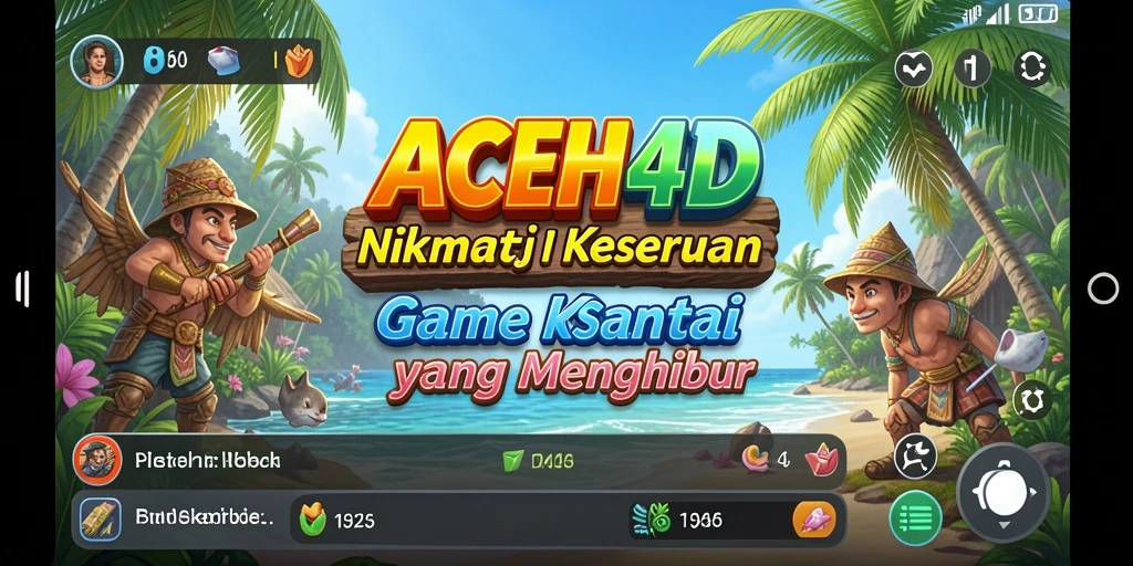 Tampilan gameplay menarik dari ACEH4D yang penuh warna dan keseruan.