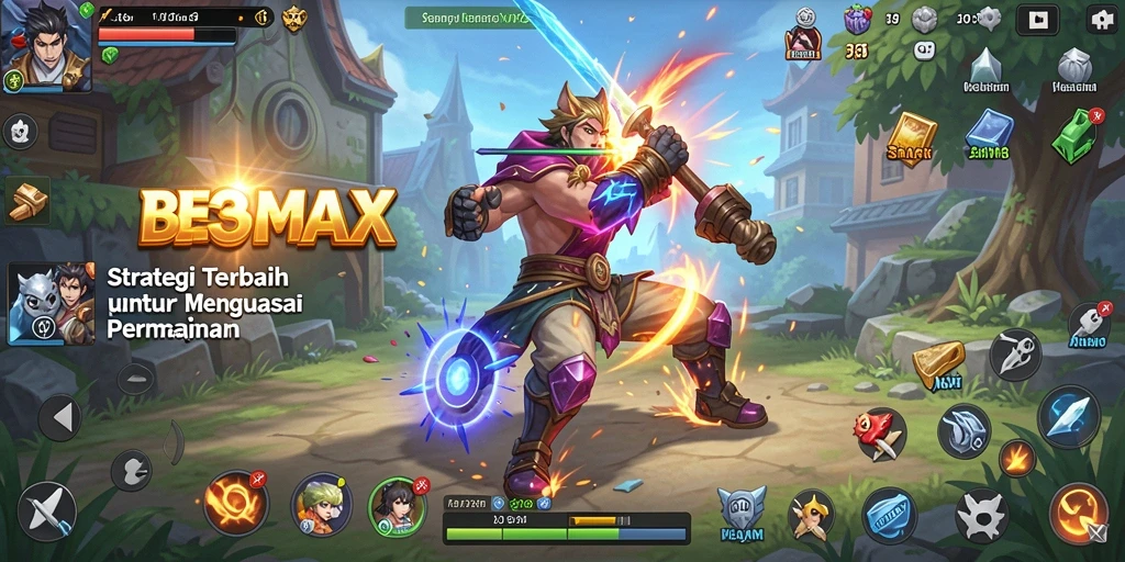Screenshot menunjukkan momen ketegangan dalam strategi permainan.