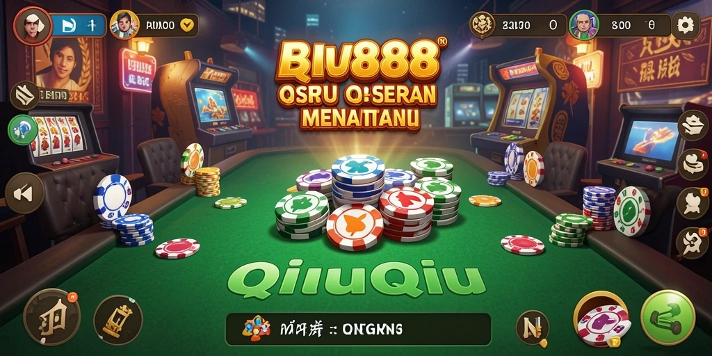 Screenshot BW888 menampilkan gameplay menarik QiuQiu dengan efek visual yang mengesankan.
