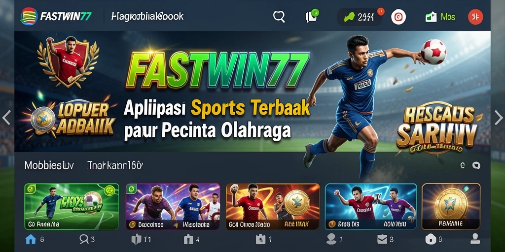 Tampilan gambar layar dari <strong>FASTWIN77</strong> menunjukkan pengalaman taruhan olahraga yang mendebarkan.