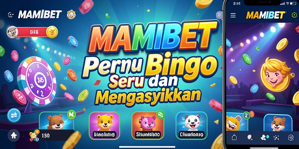 Screenshot gameplay MAMIBET yang menunjukkan suasana Bingo yang seru.