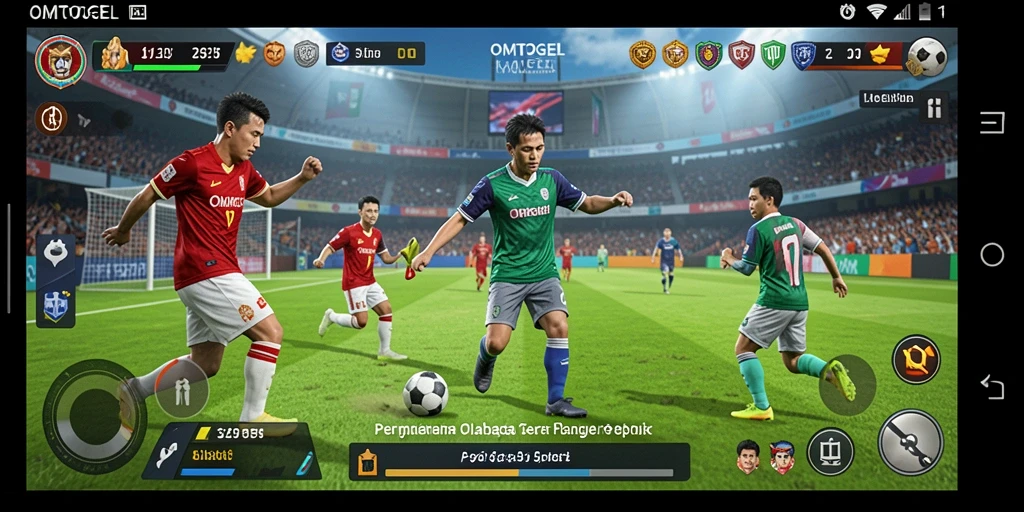 Tampilan gameplay OMTOGEL yang seru dan kompetitif.