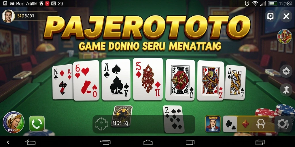 Tampilan gameplay seru dan menarik dari PAJEROTOTO.