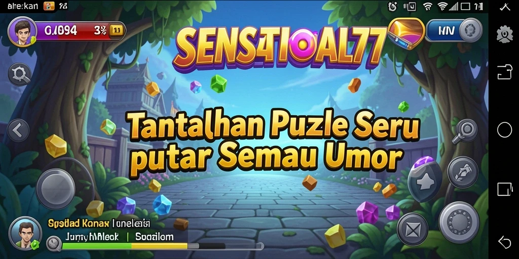 Tampilan gameplay SENSATIONAL77 yang menantang dan menarik.