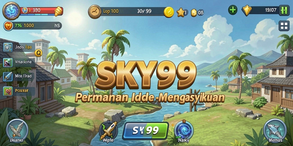 Tampilan gameplay <strong>SKY99</strong> yang menarik dan dinamis.