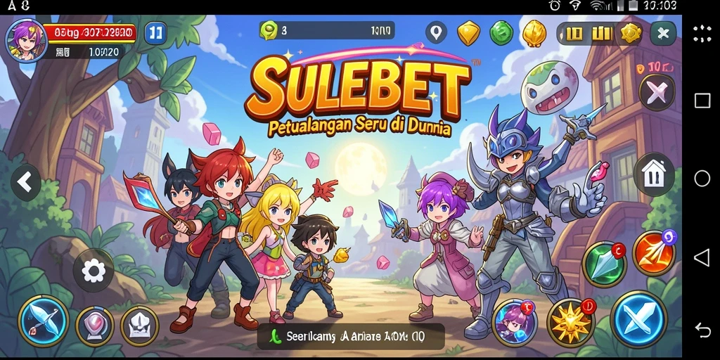 Tangkap aksi seru dan karakter menarik dalam gameplay SULEBET.